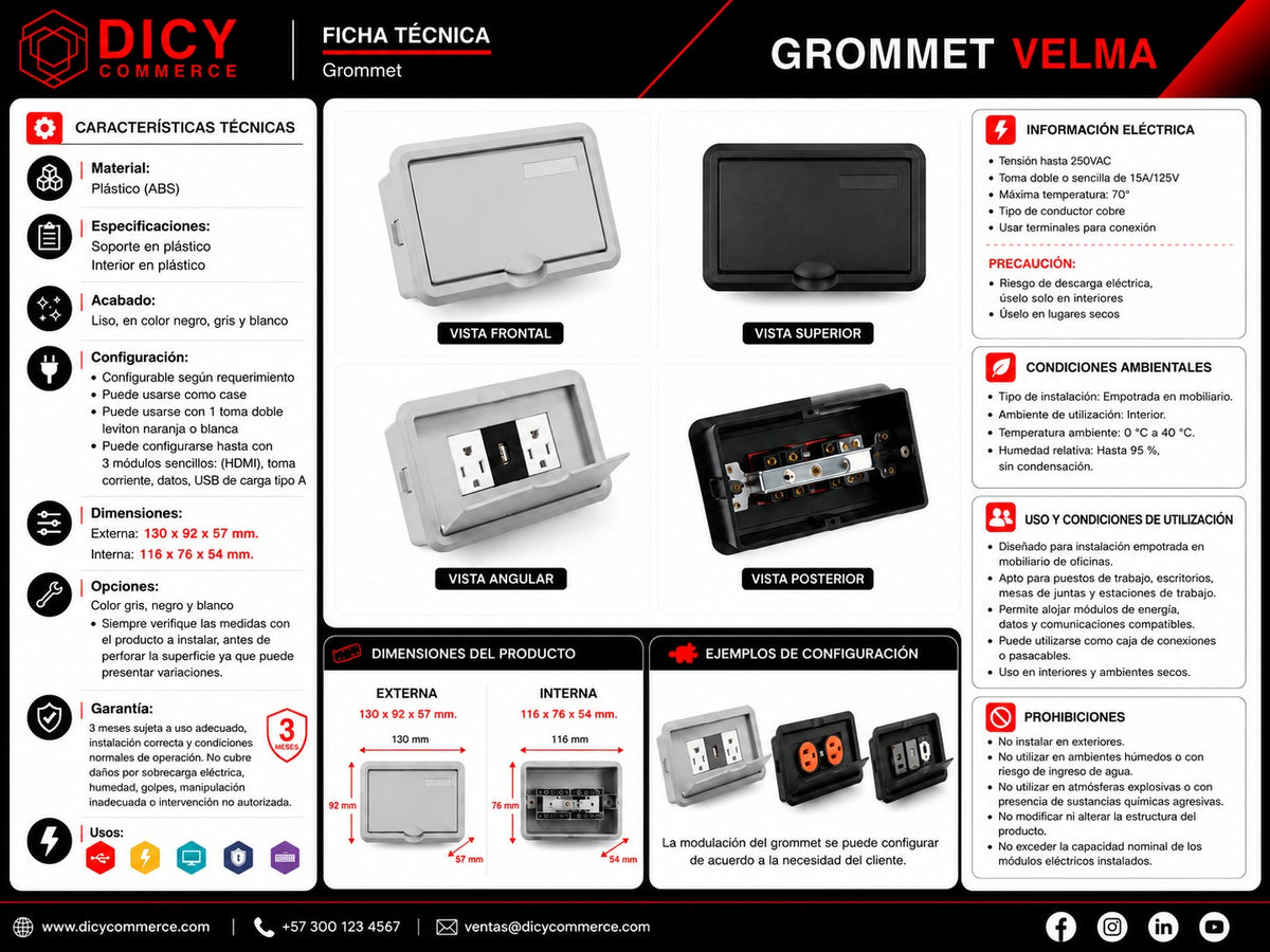 Grommet Velma Levinton