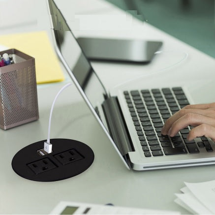 Grommet estandar con USB para escritorio