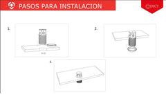 Grommet para escritorio - Boston